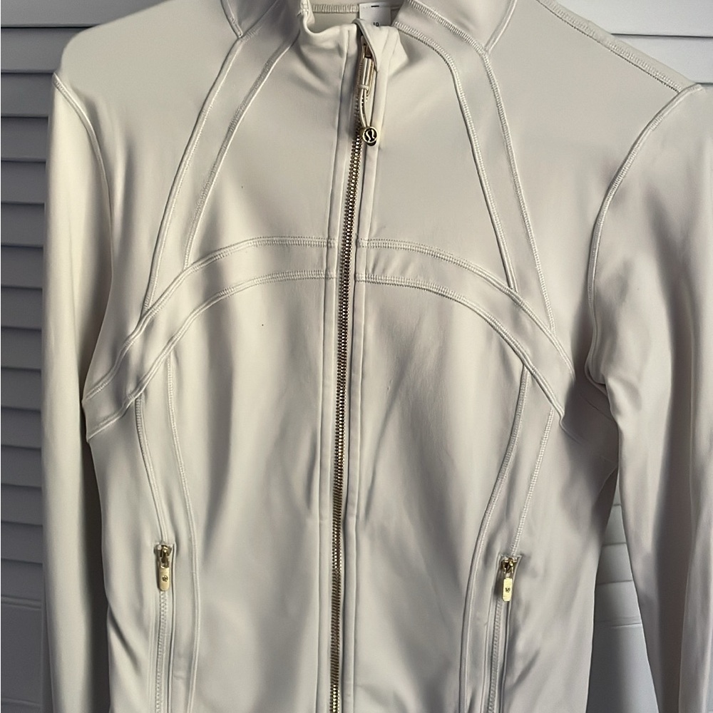Lululemon define cropped jacket nulu size